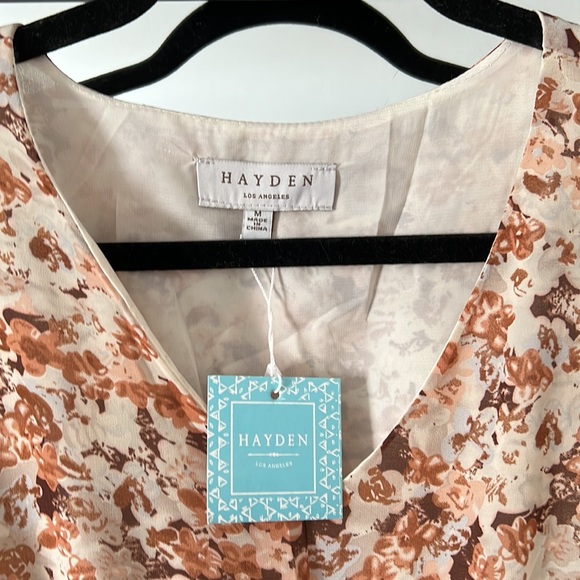 Mini floral dress - Picture 3 of 4